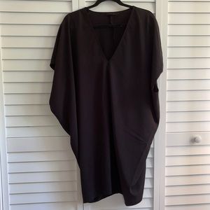 Hatch collection black slouch dress